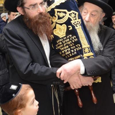 Rav Ytzhak Avec Son Fils Rav Chemouel
